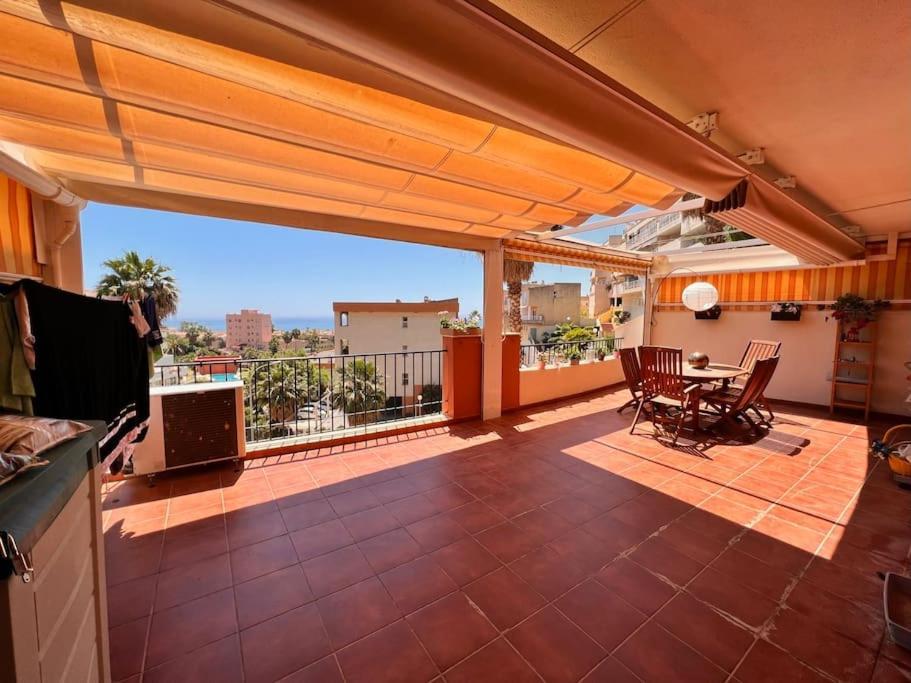 Benalmadena Costa Malaga Apartamento Muy Acogedor Con Vistas Al Mar Terraza Gigante Para Verano E Invierno Parking Benalmádena Exterior foto
